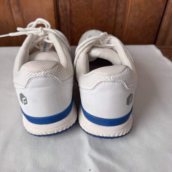 Fitville Amadeus White w/Blue Tennis/Running Athletic Shoes Size 9.5 EW main image 6